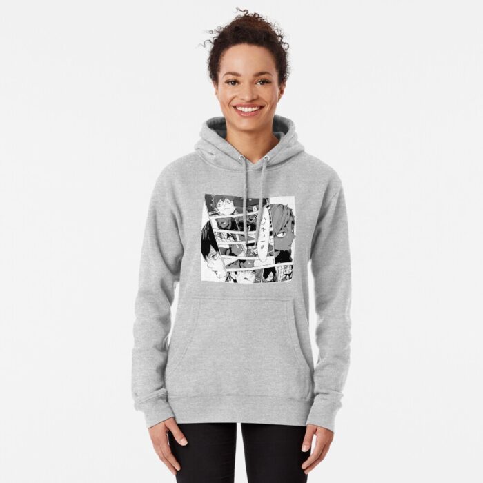 ANIME Boys hoodie – Unisex Casual Concert Pullover for Men & Women with Letter Print