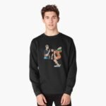 ANIME Boys Sweatshirt – Unisex Casual Concert Pullover for Men & Women with Letter Print