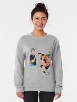 ANIME Boys Sweatshirt – Unisex Casual Concert Pullover for Men & Women with Letter Print
