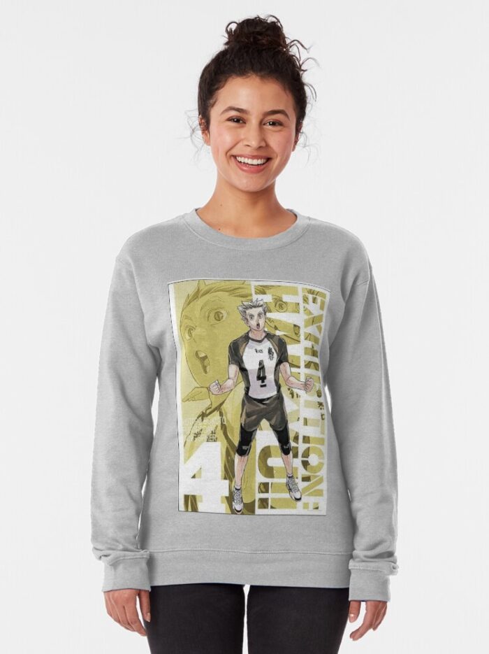 ANIME Boys Sweatshirt – Unisex Casual Concert Pullover for Men & Women with Letter Print