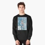 ANIME Boys Sweatshirt – Unisex Casual Concert Pullover for Men & Women with Letter Print
