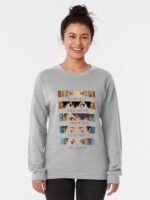 ANIME Boys Sweatshirt – Unisex Casual Concert Pullover for Men & Women with Letter Print