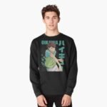 ANIME Boys Sweatshirt – Unisex Casual Concert Pullover for Men & Women with Letter Print