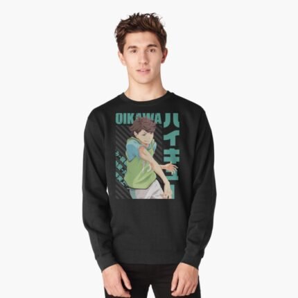 ANIME Boys Sweatshirt – Unisex Casual Concert Pullover for Men & Women with Letter Print