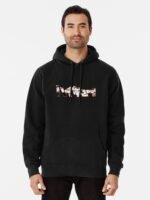 ANIME Boys hoodie – Unisex Casual Concert Pullover for Men & Women with Letter Print