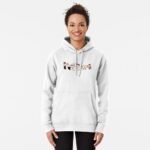 ANIME Boys hoodie – Unisex Casual Concert Pullover for Men & Women with Letter Print