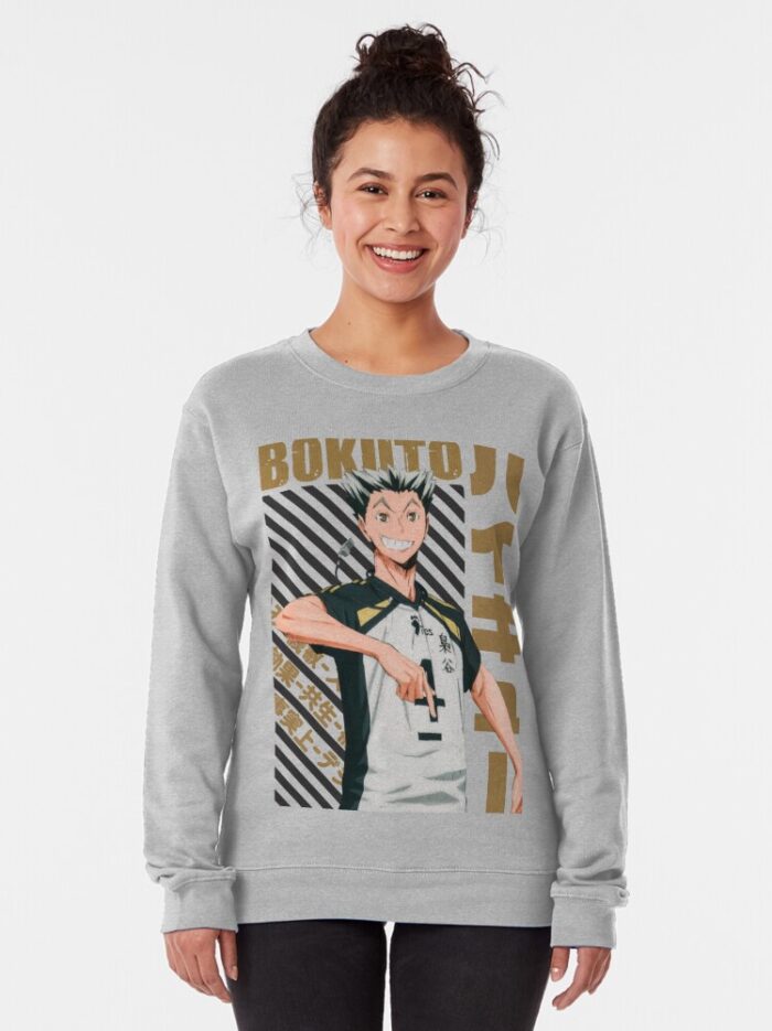 ANIME Boys Sweatshirt – Unisex Casual Concert Pullover for Men & Women with Letter Print