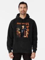 ANIME Boys hoodie – Unisex Casual Concert Pullover for Men & Women with Letter Print