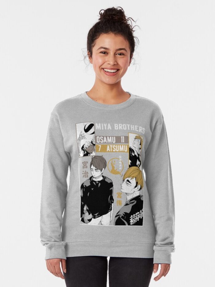 ANIME Boys Sweatshirt – Unisex Casual Concert Pullover for Men & Women with Letter Print