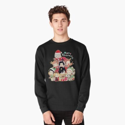 ANIME Boys Sweatshirt – Unisex Casual Concert Pullover for Men & Women with Letter Print