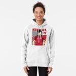 ANIME Boys hoodie – Unisex Casual Concert Pullover for Men & Women with Letter Print