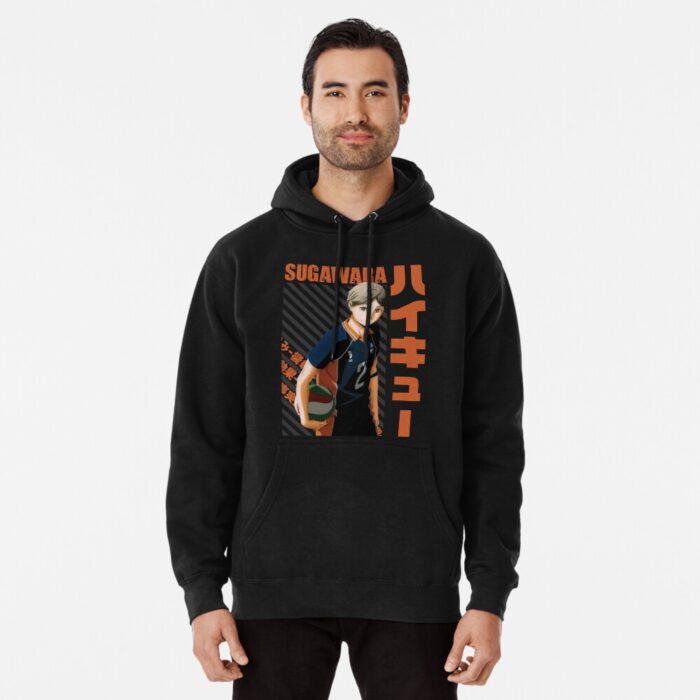 ANIME Boys hoodie – Unisex Casual Concert Pullover for Men & Women with Letter Print
