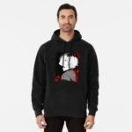 ANIME Boys hoodie – Unisex Casual Concert Pullover for Men & Women with Letter Print