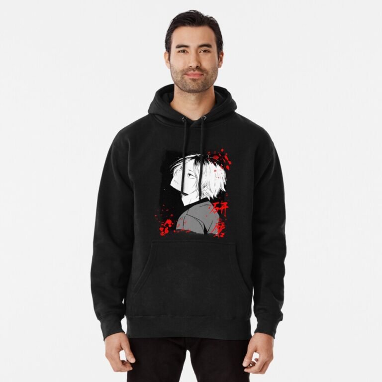 ANIME Boys hoodie – Unisex Casual Concert Pullover for Men & Women with Letter Print