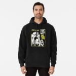 ANIME Boys hoodie – Unisex Casual Concert Pullover for Men & Women with Letter Print