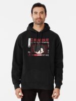 ANIME Boys hoodie – Unisex Casual Concert Pullover for Men & Women with Letter Print