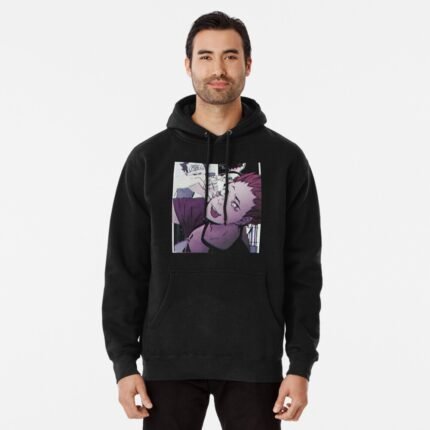 ANIME Boys hoodie – Unisex Casual Concert Pullover for Men & Women with Letter Print