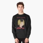 ANIME Boys Sweatshirt – Unisex Casual Concert Pullover for Men & Women with Letter Print