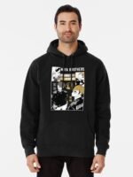 ANIME Boys hoodie – Unisex Casual Concert Pullover for Men & Women with Letter Print