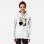 ANIME Boys hoodie – Unisex Casual Concert Pullover for Men & Women with Letter Print