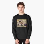 ANIME Boys Sweatshirt – Unisex Casual Concert Pullover for Men & Women with Letter Print