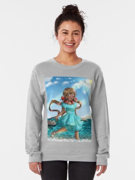 ANIME Boys Sweatshirt – Unisex Casual Concert Pullover for Men & Women with Letter Print