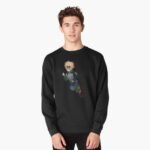 ANIME Boys Sweatshirt – Unisex Casual Concert Pullover for Men & Women with Letter Print