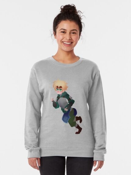 ANIME Boys Sweatshirt – Unisex Casual Concert Pullover for Men & Women with Letter Print