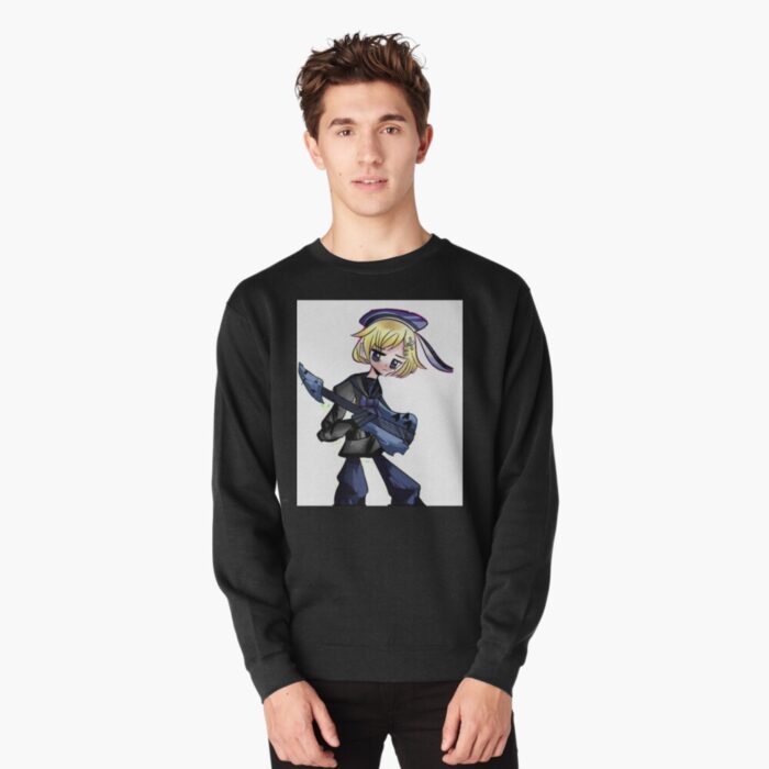 ANIME Boys Sweatshirt – Unisex Casual Concert Pullover for Men & Women with Letter Print