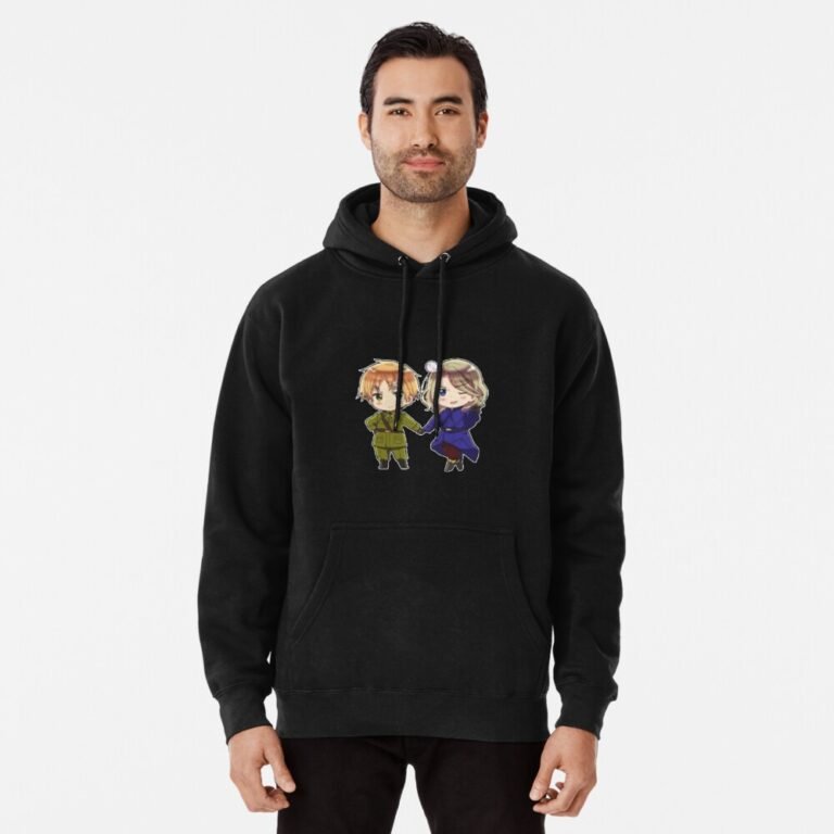 ANIME Boys hoodie – Unisex Casual Concert Pullover for Men & Women with Letter Print