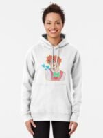 ANIME Boys hoodie – Unisex Casual Concert Pullover for Men & Women with Letter Print