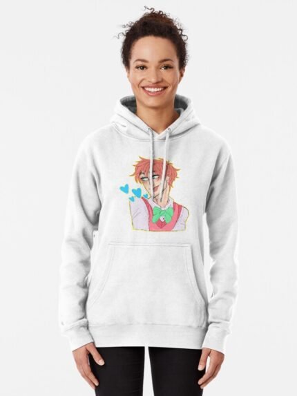 ANIME Boys hoodie – Unisex Casual Concert Pullover for Men & Women with Letter Print