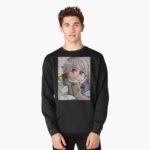 ANIME Boys Sweatshirt – Unisex Casual Concert Pullover for Men & Women with Letter Print