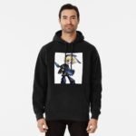 ANIME Boys hoodie – Unisex Casual Concert Pullover for Men & Women with Letter Print