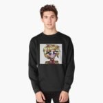 ANIME Boys Sweatshirt – Unisex Casual Concert Pullover for Men & Women with Letter Print