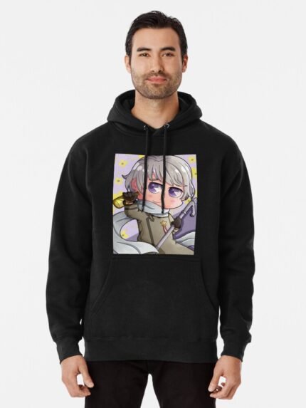 ANIME Boys hoodie – Unisex Casual Concert Pullover for Men & Women with Letter Print