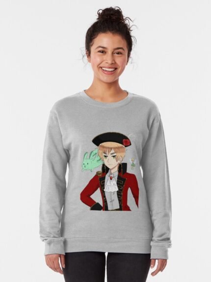 ANIME Boys Sweatshirt – Unisex Casual Concert Pullover for Men & Women with Letter Print