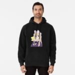 ANIME Boys hoodie – Unisex Casual Concert Pullover for Men & Women with Letter Print