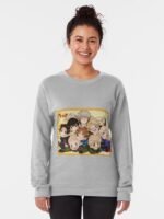 ANIME Boys Sweatshirt – Unisex Casual Concert Pullover for Men & Women with Letter Print