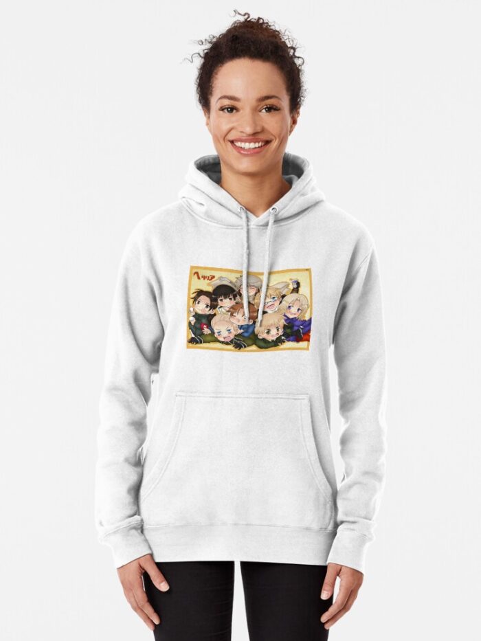 ANIME Boys hoodie – Unisex Casual Concert Pullover for Men & Women with Letter Print