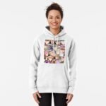 ANIME Boys hoodie – Unisex Casual Concert Pullover for Men & Women with Letter Print