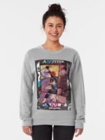 ANIME Boys Sweatshirt – Unisex Casual Concert Pullover for Men & Women with Letter Print