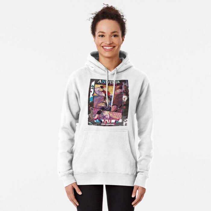 ANIME Boys hoodie – Unisex Casual Concert Pullover for Men & Women with Letter Print
