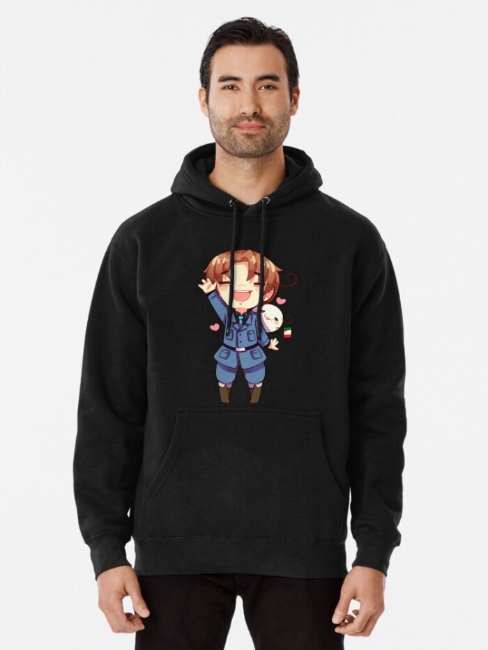 ANIME Boys hoodie – Unisex Casual Concert Pullover for Men & Women with Letter Print
