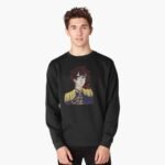 ANIME Boys Sweatshirt – Unisex Casual Concert Pullover for Men & Women with Letter Print