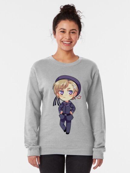 ANIME Boys Sweatshirt – Unisex Casual Concert Pullover for Men & Women with Letter Print