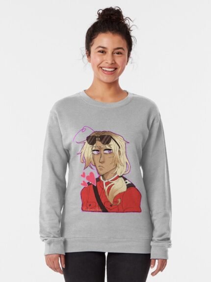 ANIME Boys Sweatshirt – Unisex Casual Concert Pullover for Men & Women with Letter Print