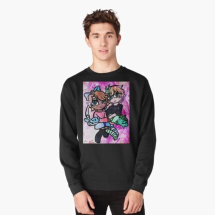 ANIME Boys Sweatshirt – Unisex Casual Concert Pullover for Men & Women with Letter Print