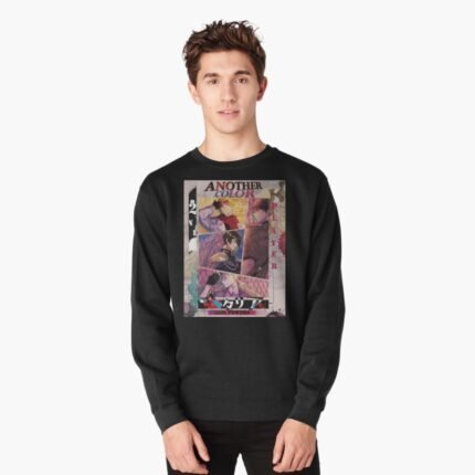 ANIME Boys Sweatshirt – Unisex Casual Concert Pullover for Men & Women with Letter Print