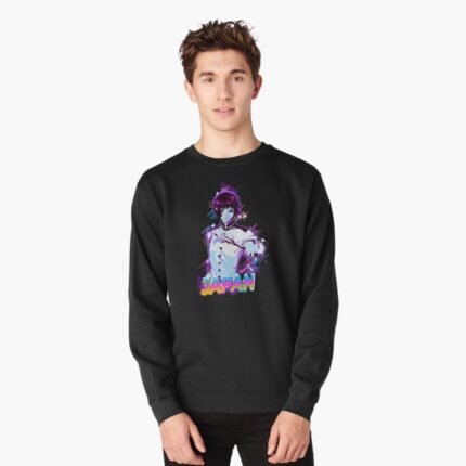 ANIME Boys Sweatshirt – Unisex Casual Concert Pullover for Men & Women with Letter Print